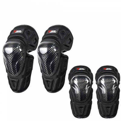 New Sports Gear Motorcycle Knee Elbow Protective Pad Set Motocross Snowboard Racing Ski Roller Body Protection Knee Pads Kits